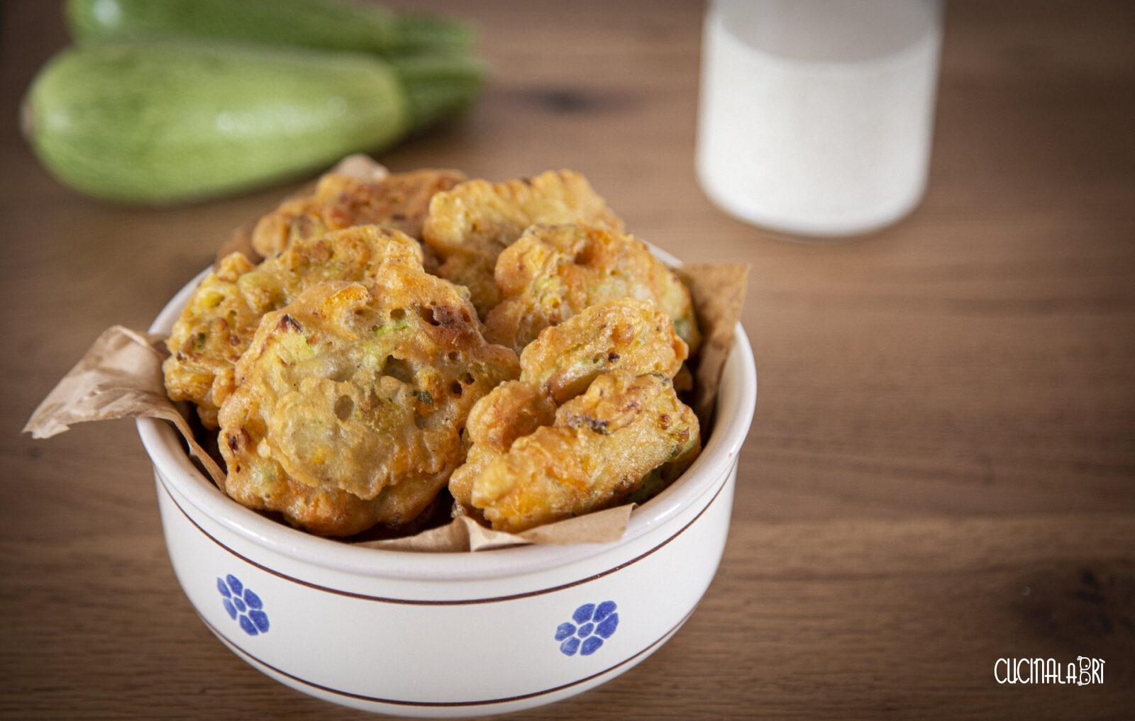 Frittelle Di Fiori Di Zucca Con Esubero Di Lievito Madre Cucinalabri